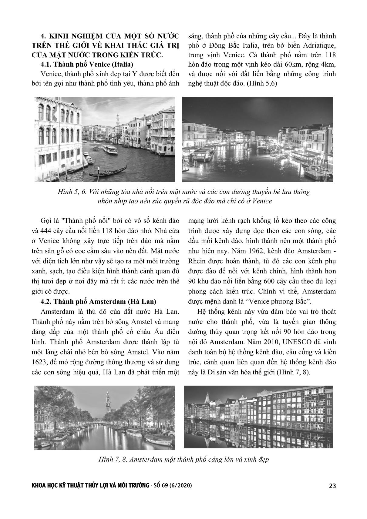 Vai trò của yếu tố không gian mặt nước và một số giải pháp sử dụng mặt nước trong kiến trúc cảnh quan đô thị trang 4
