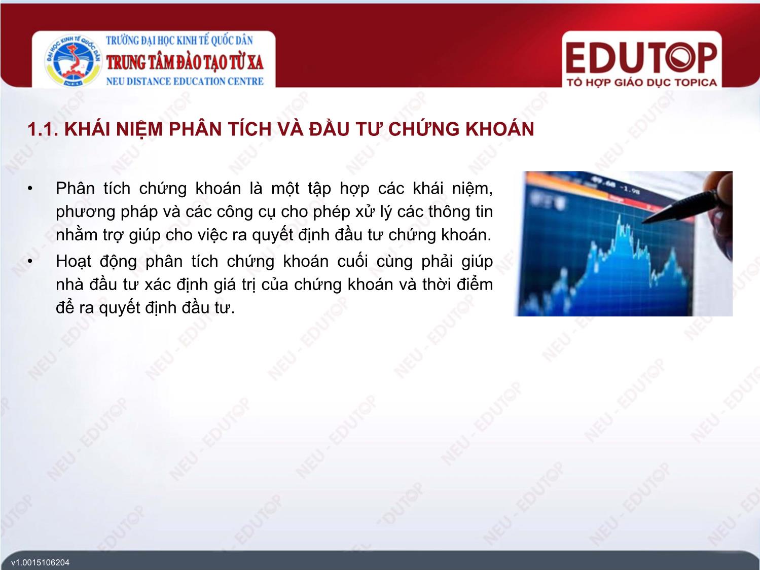 Bài giảng Thị trường chứng khoán 2 - Bài 6: Phân tích chứng khoán trang 6