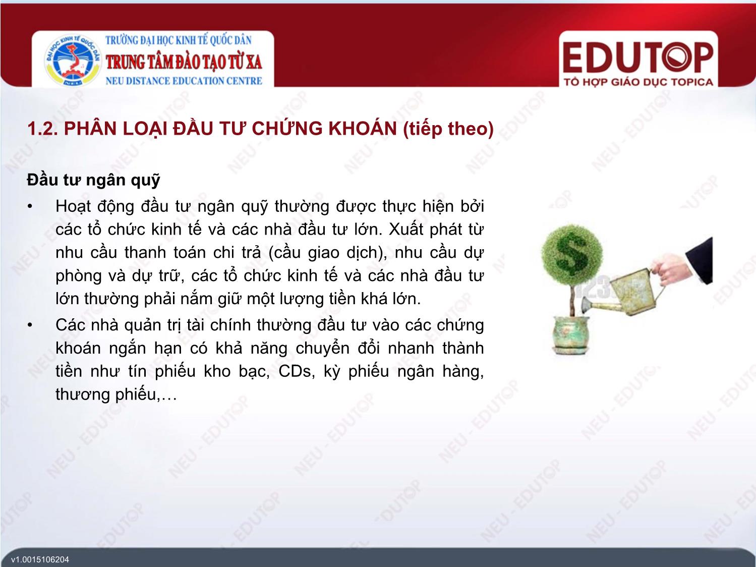 Bài giảng Thị trường chứng khoán 2 - Bài 6: Phân tích chứng khoán trang 8