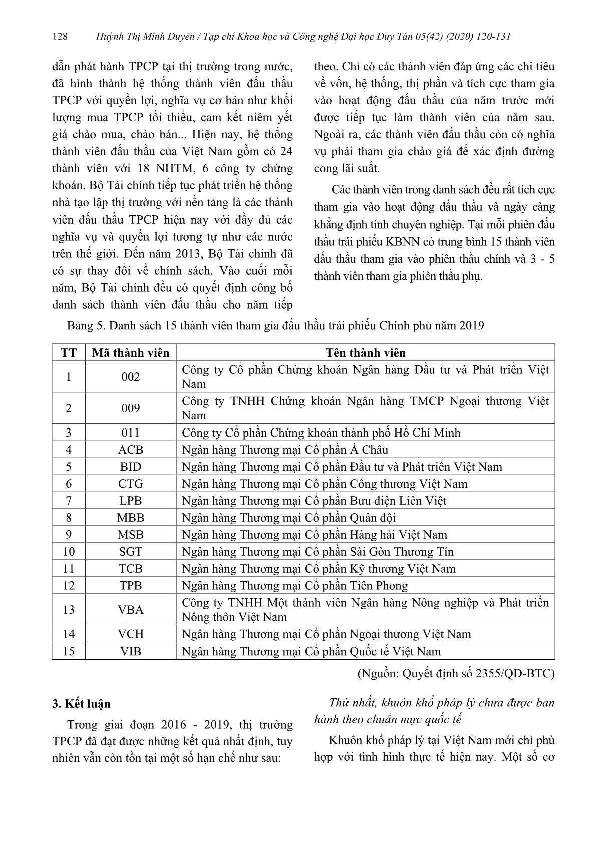 Giải pháp phát triển thị trường trái phiếu Chính phủ tại Việt Nam trang 9