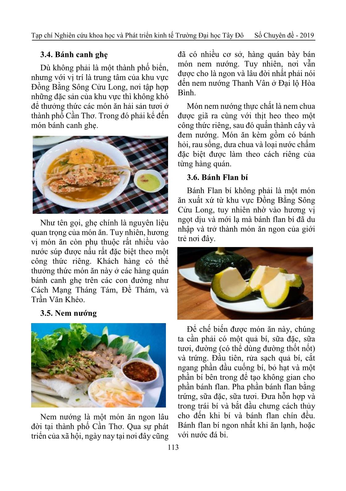 Một số món ngon đặc sản của các tỉnh Đồng bằng sông Cửu Long trang 4
