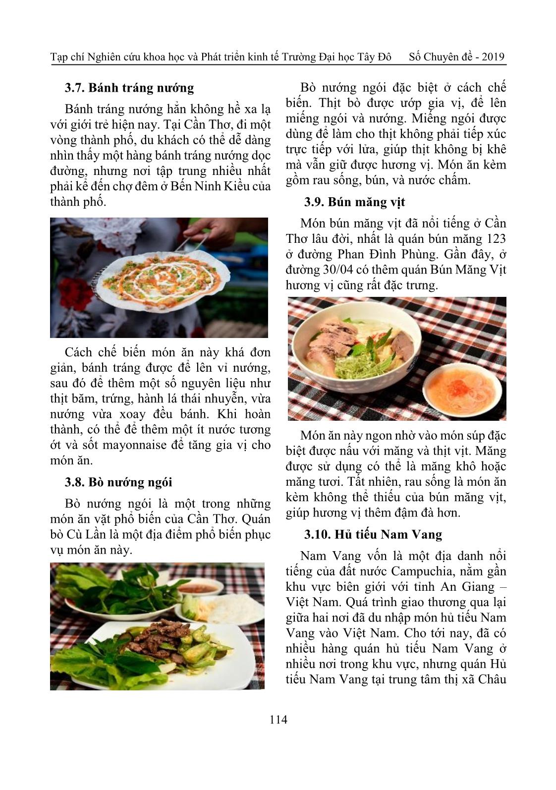 Một số món ngon đặc sản của các tỉnh Đồng bằng sông Cửu Long trang 5