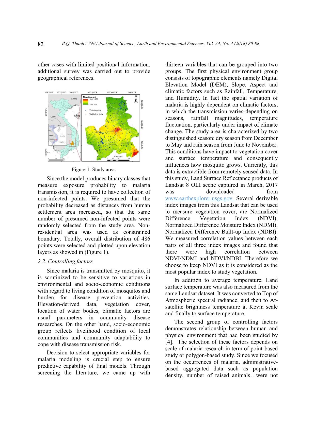 Combination of Adaptive Fuzzy Inference System and Simulated Annealing Algorithm-Based for Malaria Susceptibility Mapping in Daknong Province trang 3