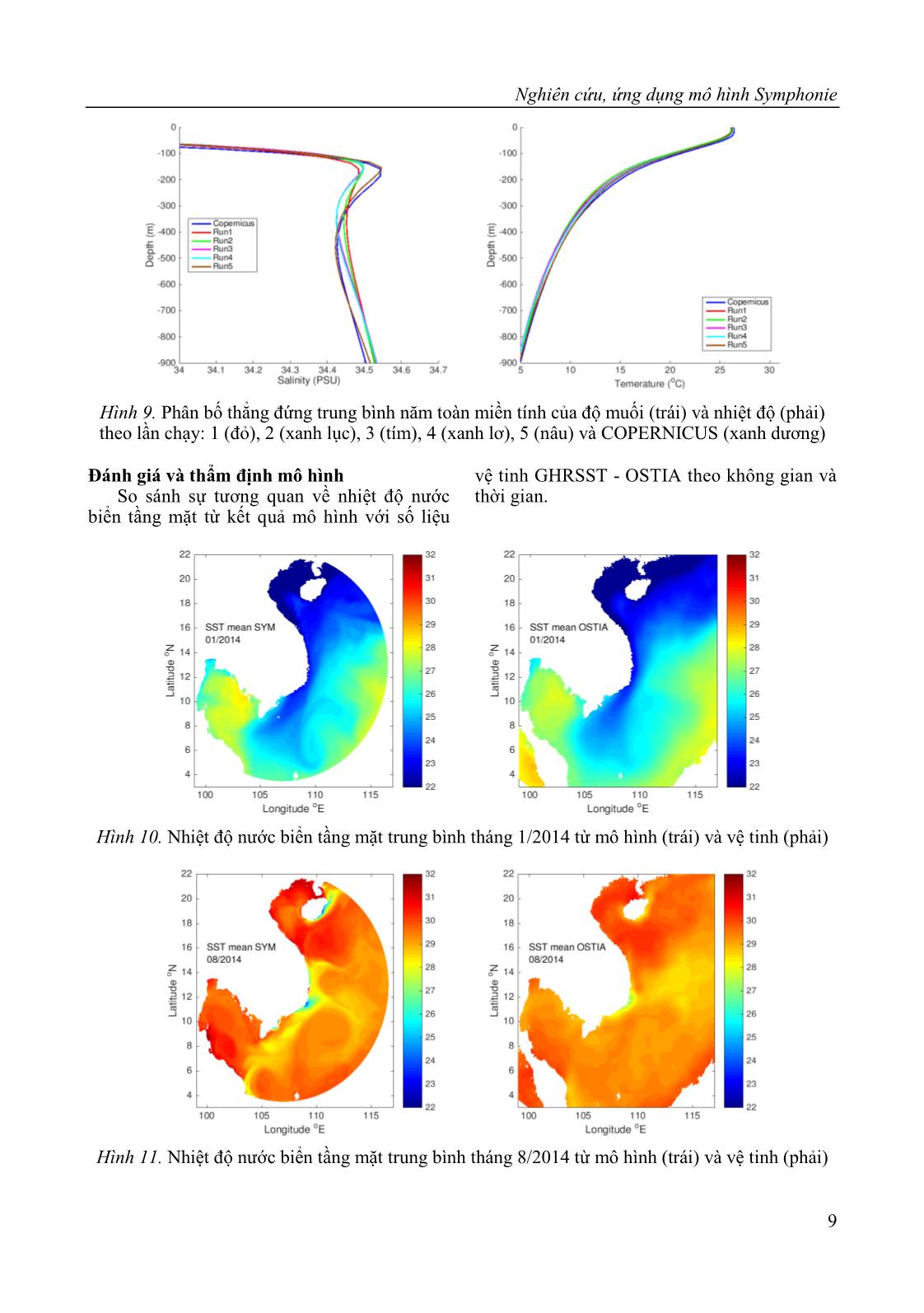 Nghiên cứu, ứng dụng mô hình Symphonie tính toán các quá trình thủy động lực trên Biển Đông trang 9