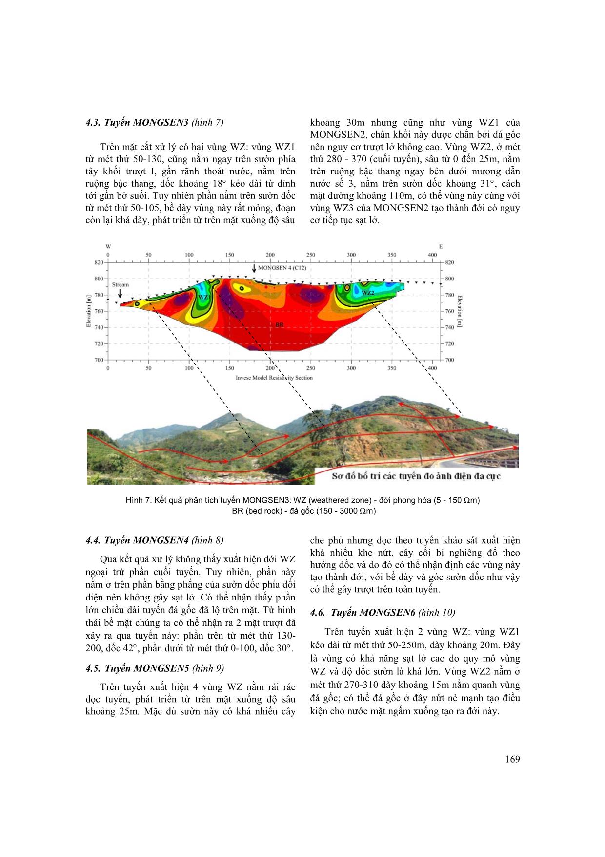 Nghiên cứu xác định nguyên nhân trượt lở khu vực cầu Móng Sến, tỉnh Lào Cai trang 6