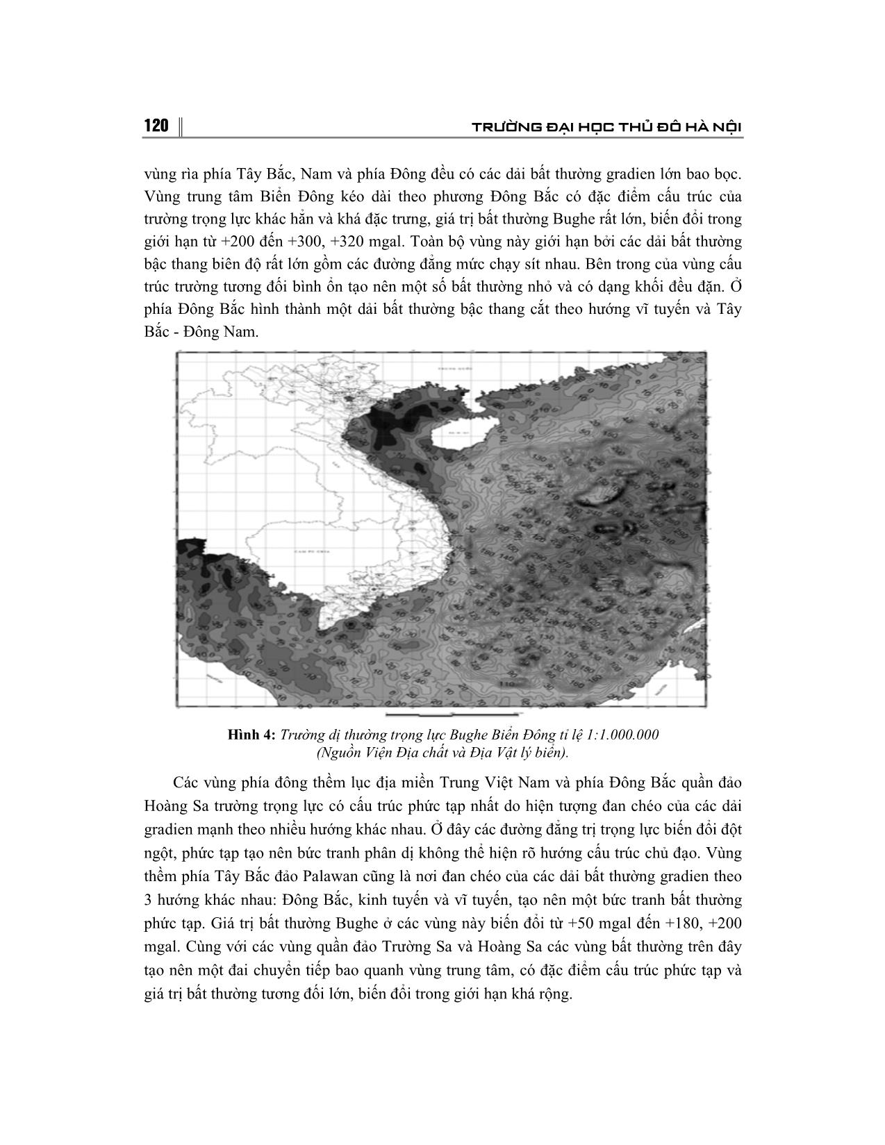 Nghiên cứu xây dựng bản đồ Bughe khu vực thềm lục địa Việt Nam trang 6