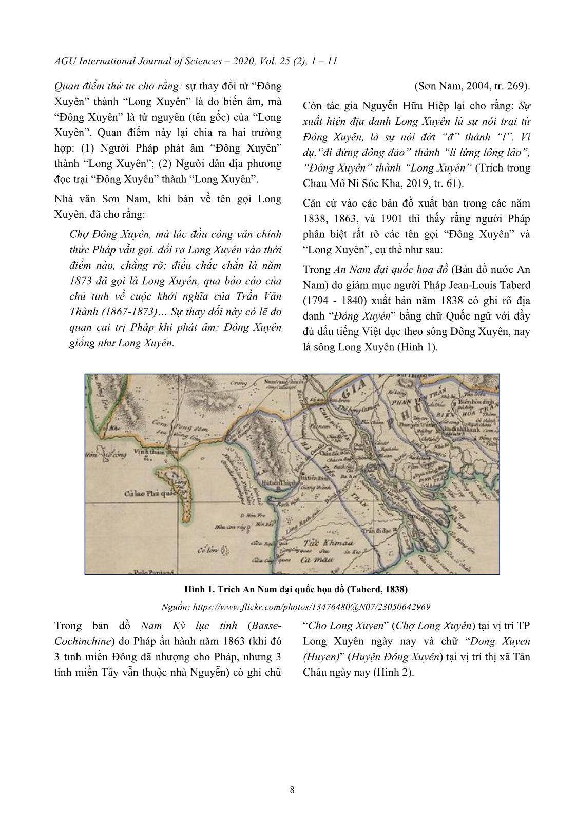 Tìm hiểu nguồn gốc và ý nghĩa của địa danh “Long Xuyên” ở tỉnh An Giang trang 8