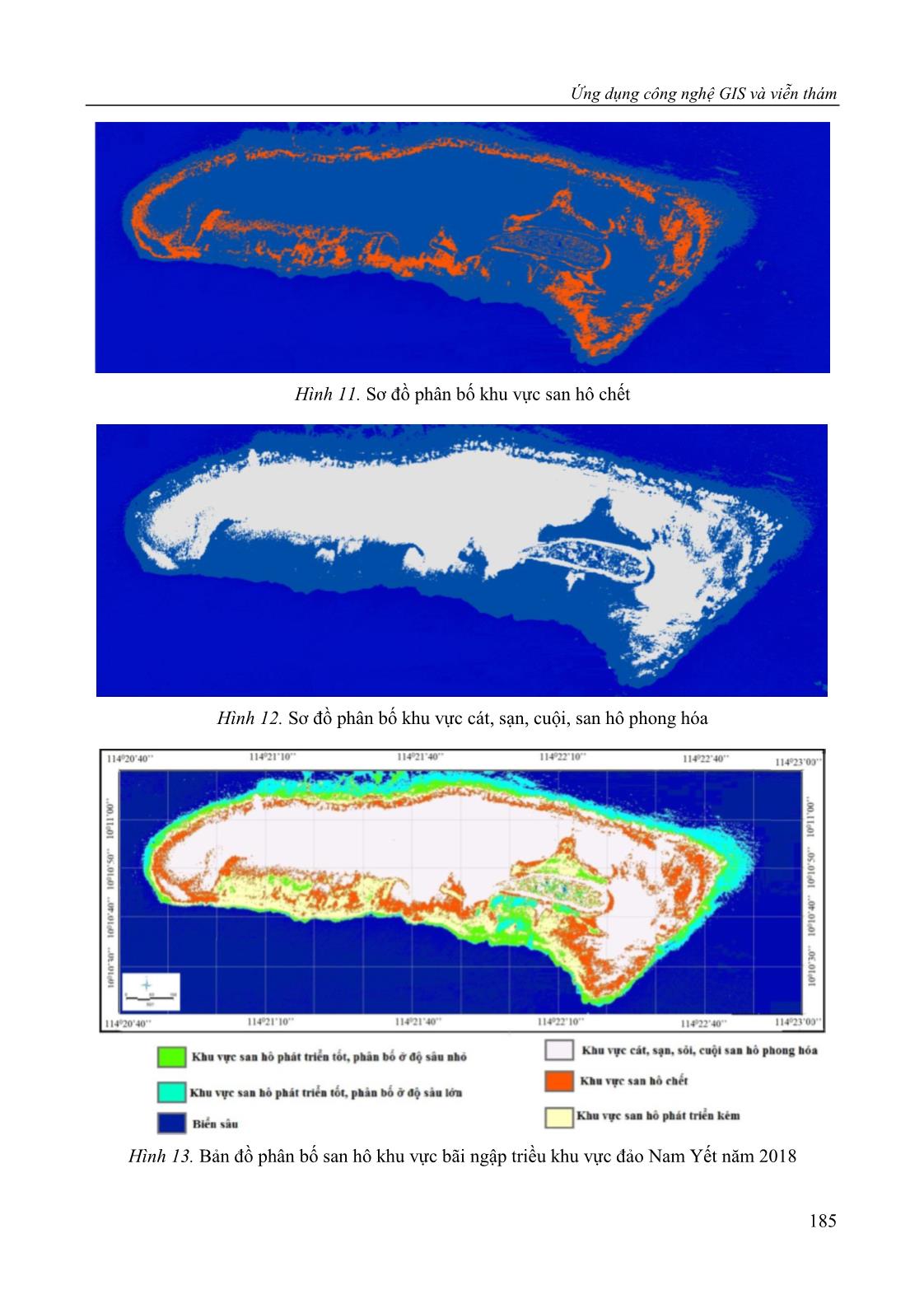 Study on spatial distribution of coral reefs in Nam Yet island by using GIS and remote sensing techniques trang 9