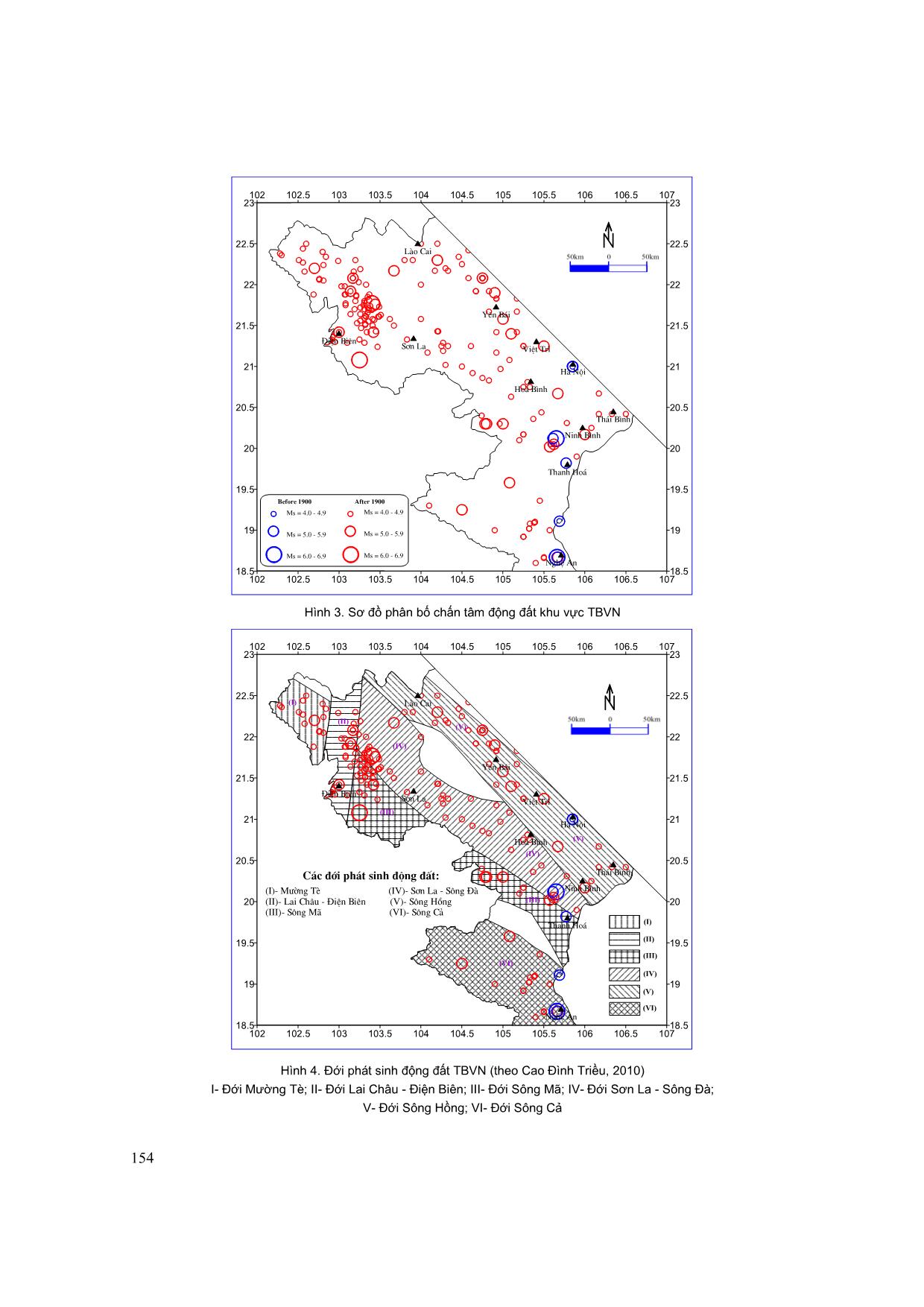 Ứng dụng mạng nơrol trong dự báo độ lớn (Magnitude) động đất khu vực Tây Bắc Việt Nam trang 4
