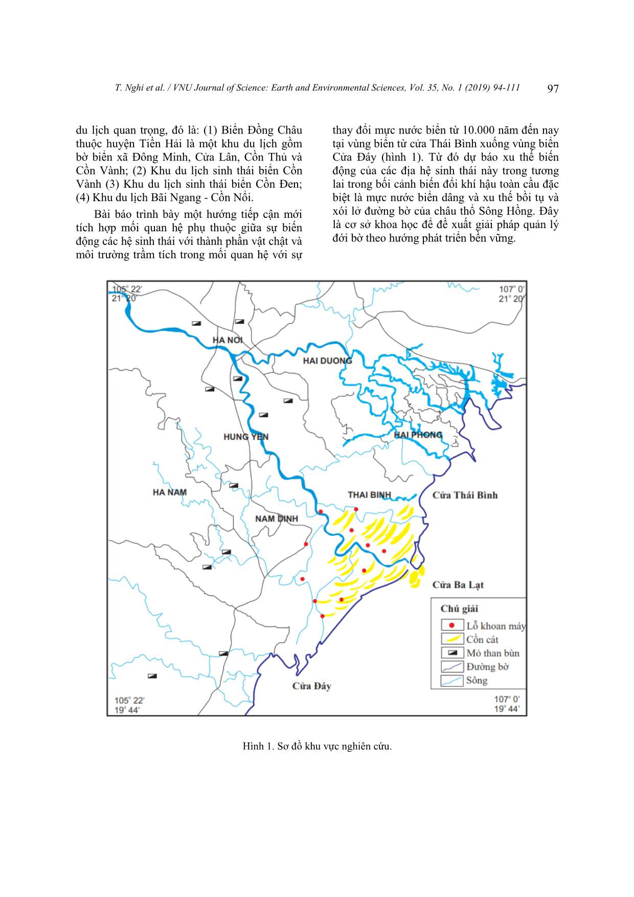 Biến động các địa hệ trong Holocen ở khu vực đới bờ châu thổ sông Hồng trang 4