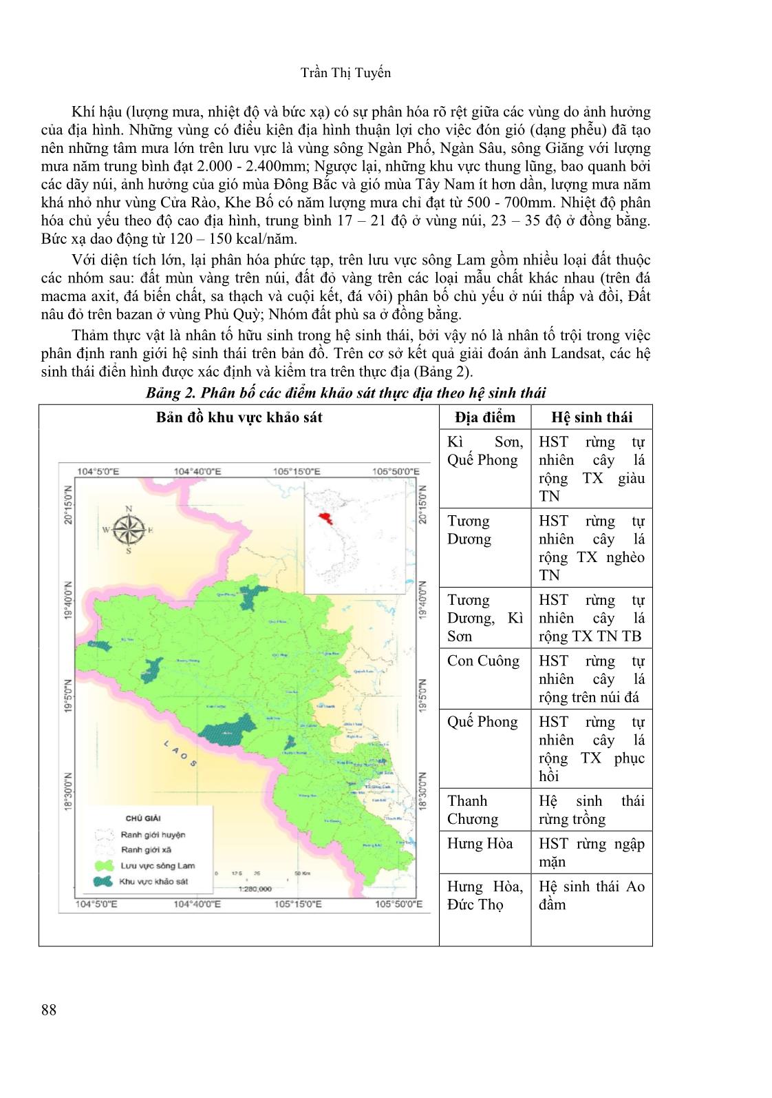 Xây dựng bản đồ hệ sinh thái lưu vực sông Lam trang 5