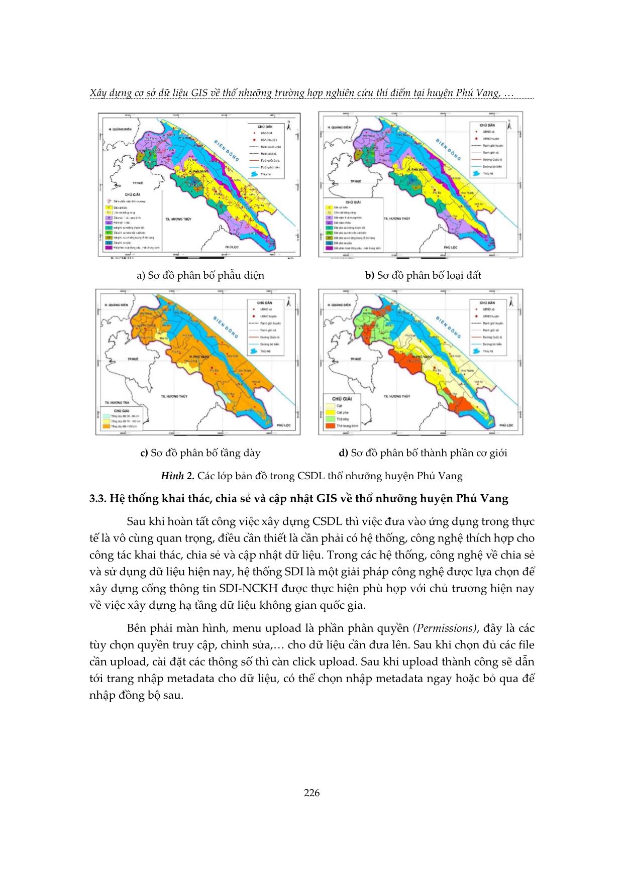 Xây dựng cơ sở dữ liệu GIS về thổ nhưỡng trường hợp nghiên cứu thí điểm tại huyện Phú Vang, tỉnh Thừa Thiên Huế trang 8