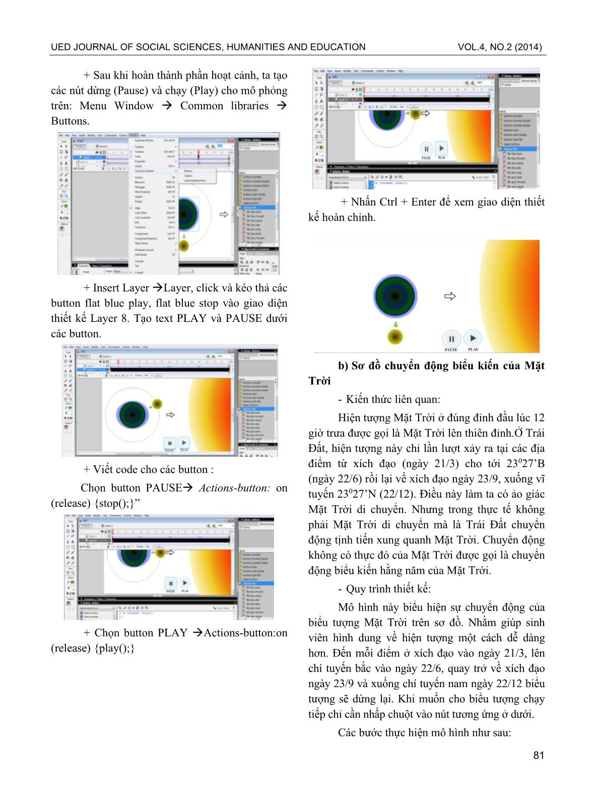 Xây dựng mô hình động bằng phần mềm flash và sử dụng trong dạy học khoa học trái đất trang 7