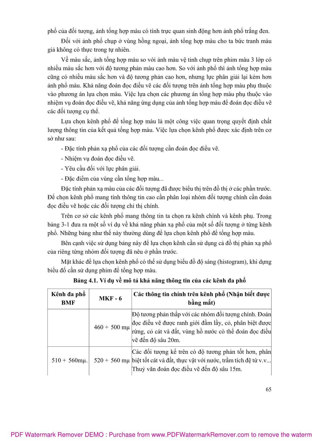 Bài giảng Viễn thám - Nguyễn Đình Tiến (Phần 2) trang 10