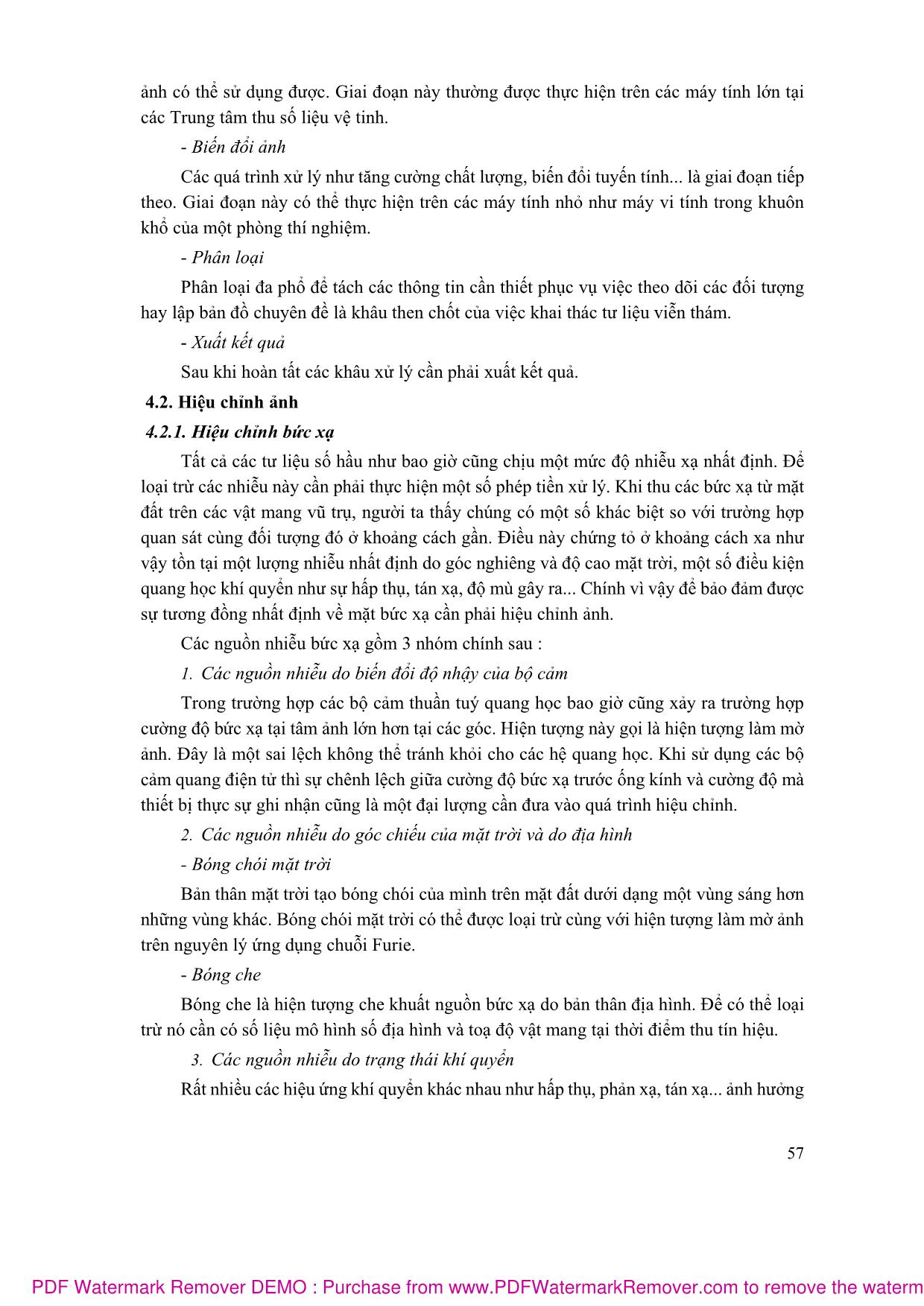 Bài giảng Viễn thám - Nguyễn Đình Tiến (Phần 2) trang 2
