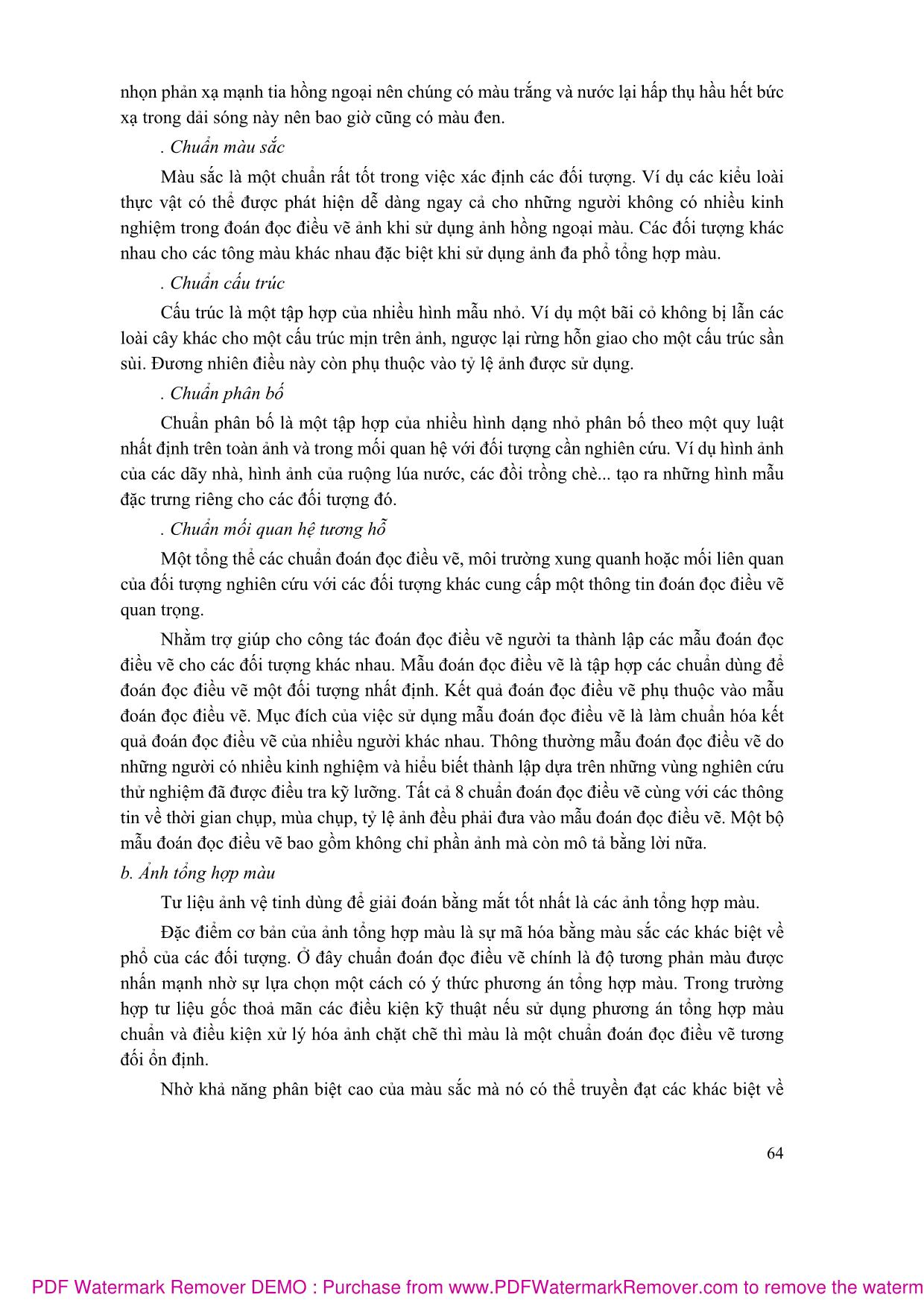 Bài giảng Viễn thám - Nguyễn Đình Tiến (Phần 2) trang 9