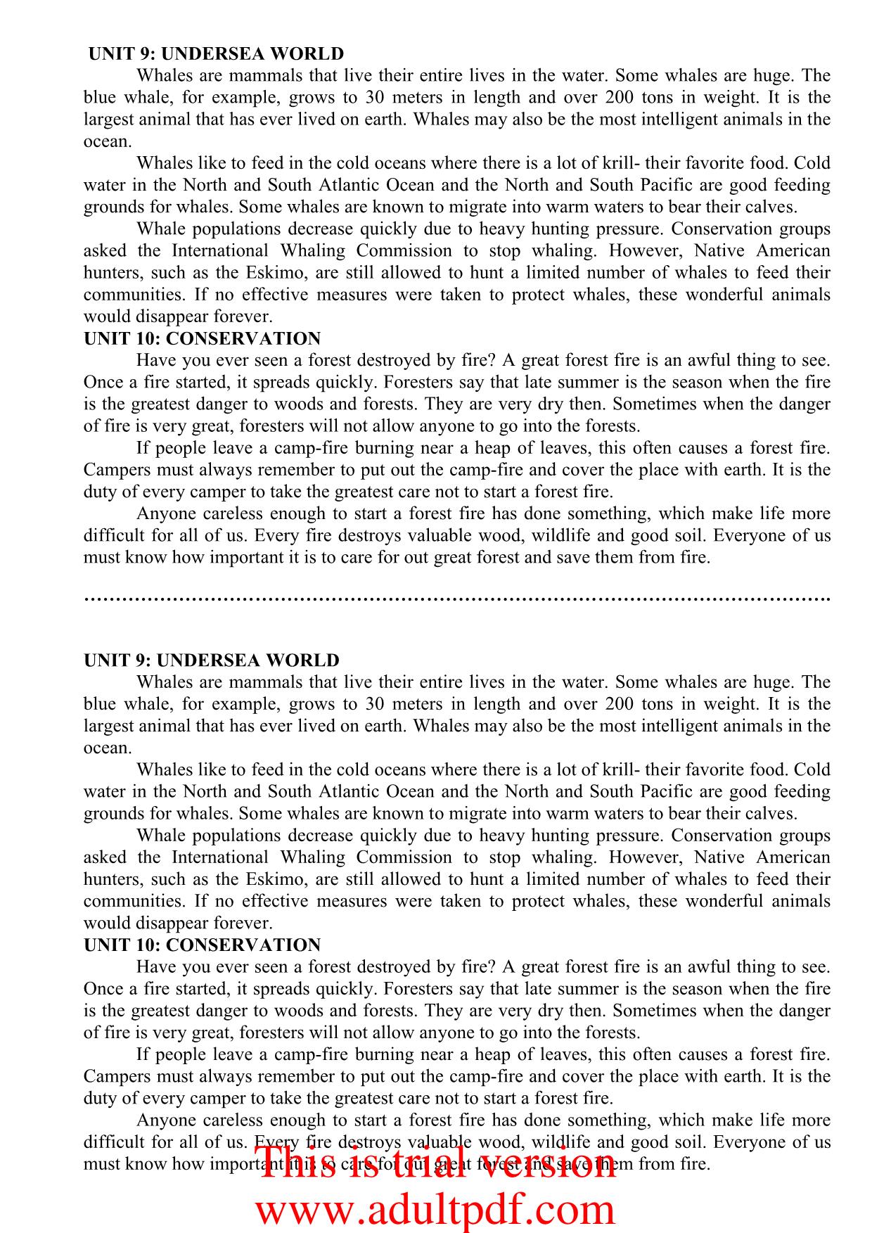 Tiếng Anh - Tapescripts 10 trang 9