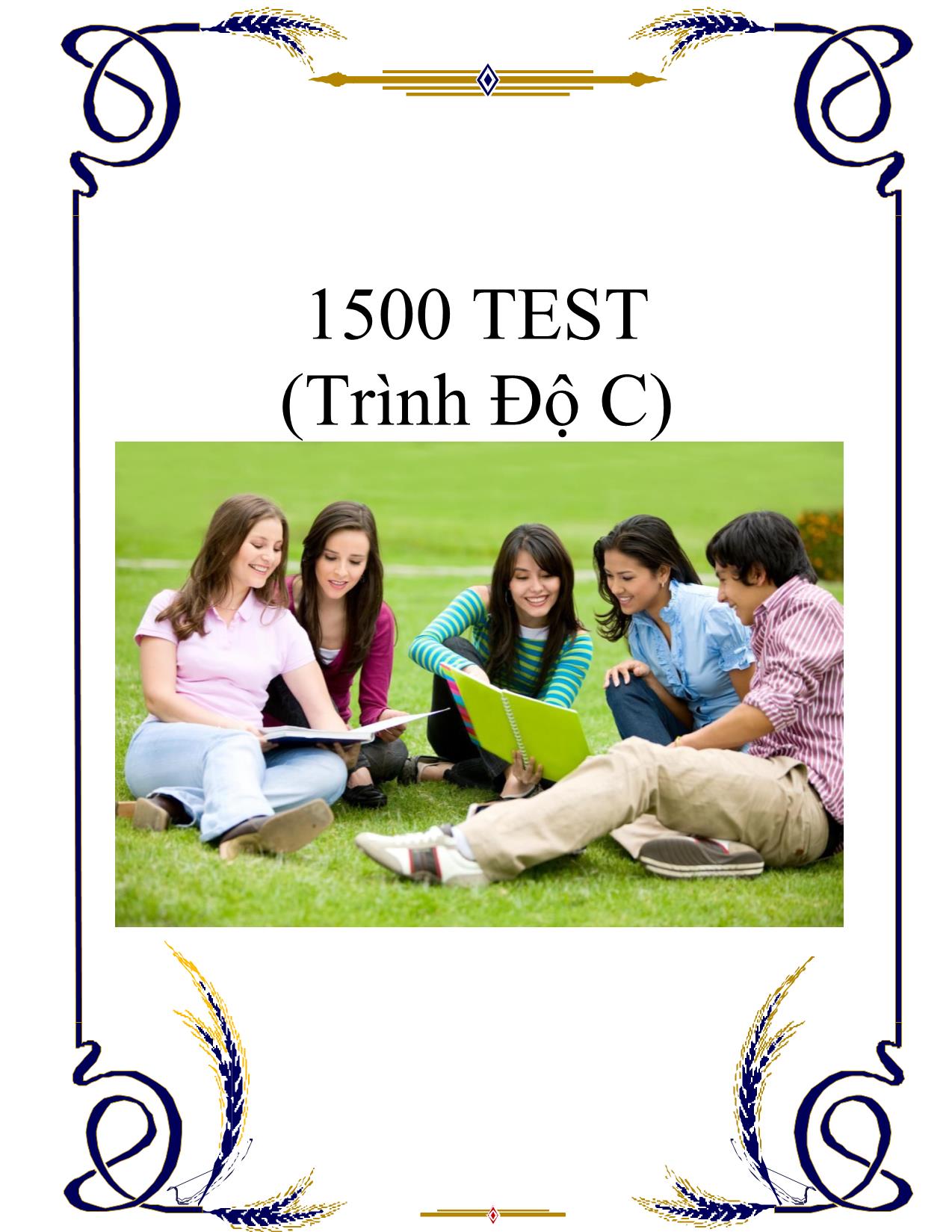 1500 test (trình độ C) trang 1