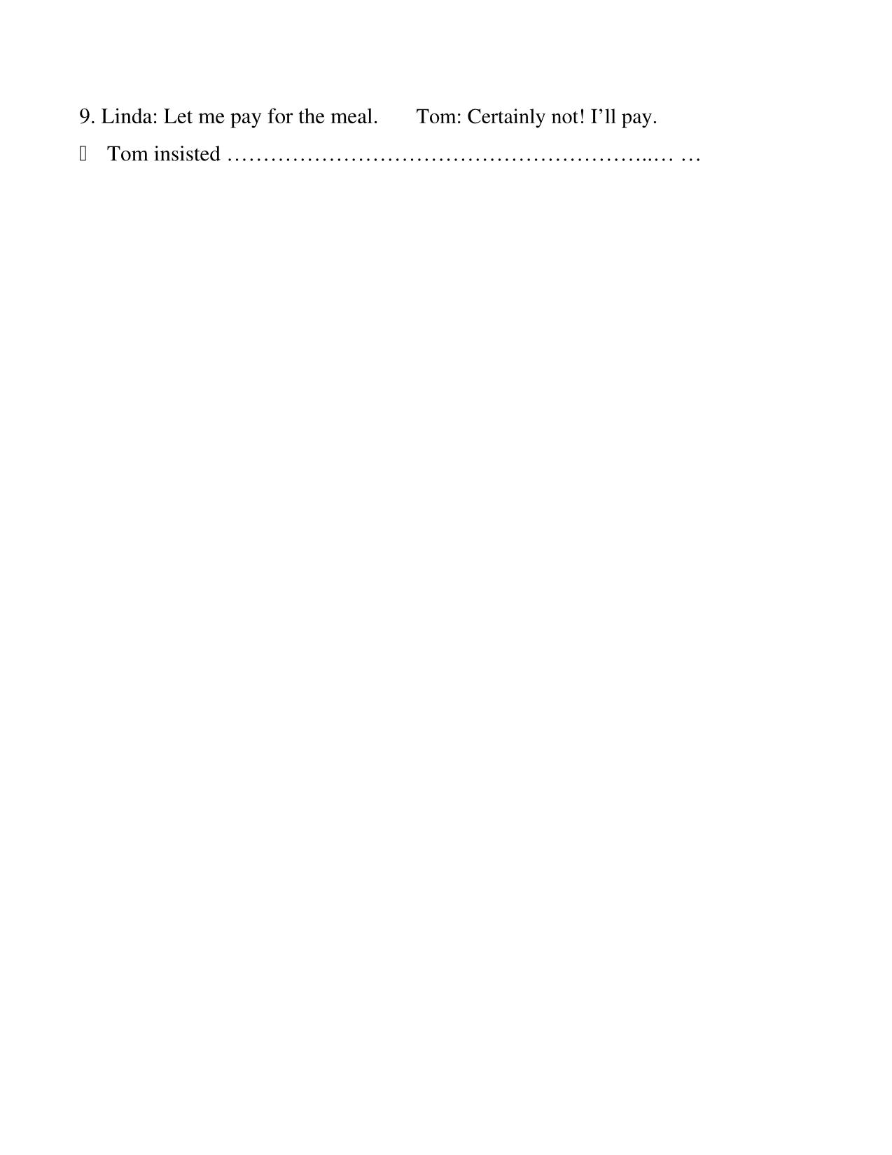 Tổng hợp bài tập tự luận tiếng Anh lớp 11 trang 10