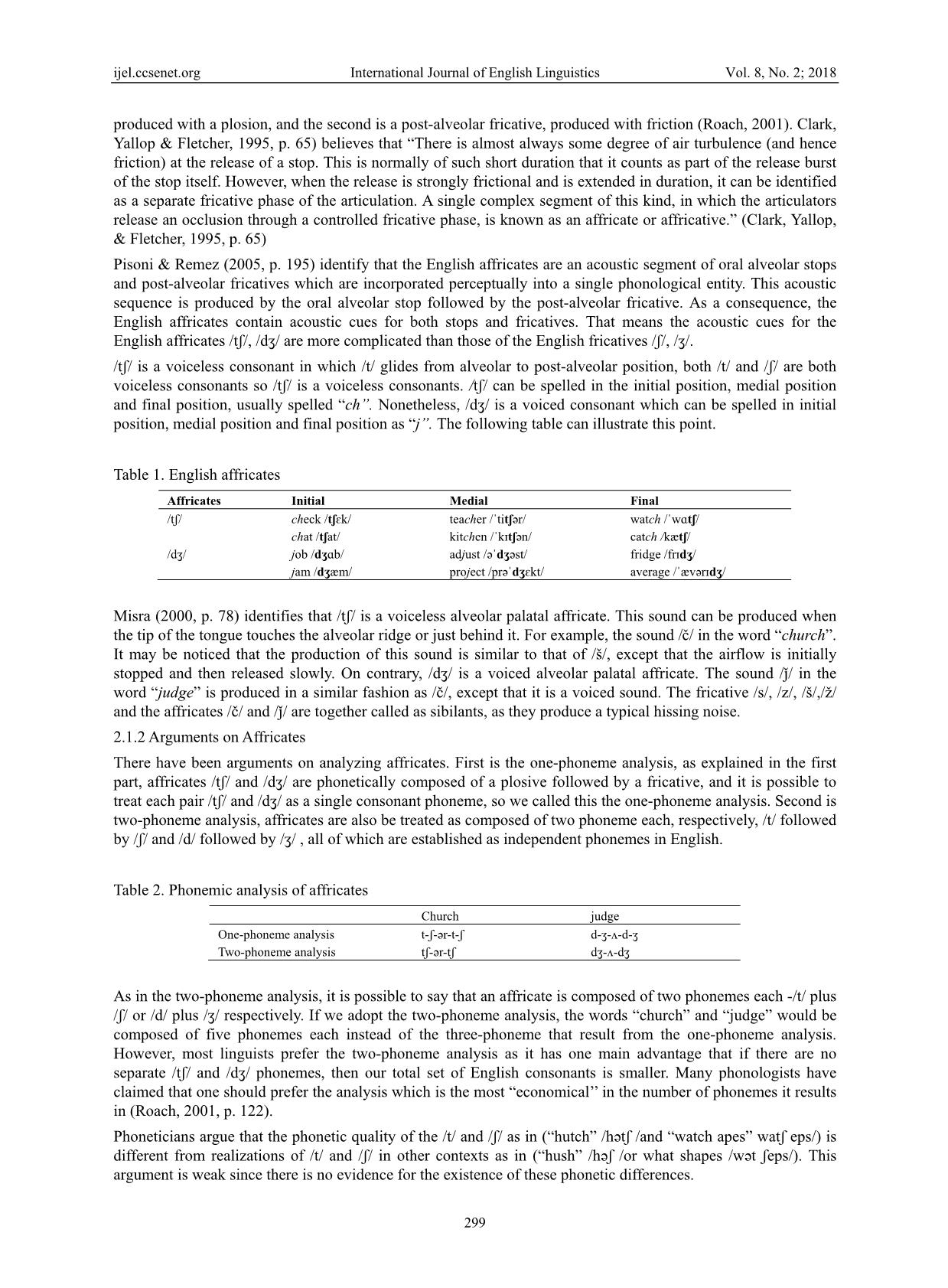 An Analysis of Vietnamese EFL Students’ Pronunciation of English Affricates and Nasals trang 2