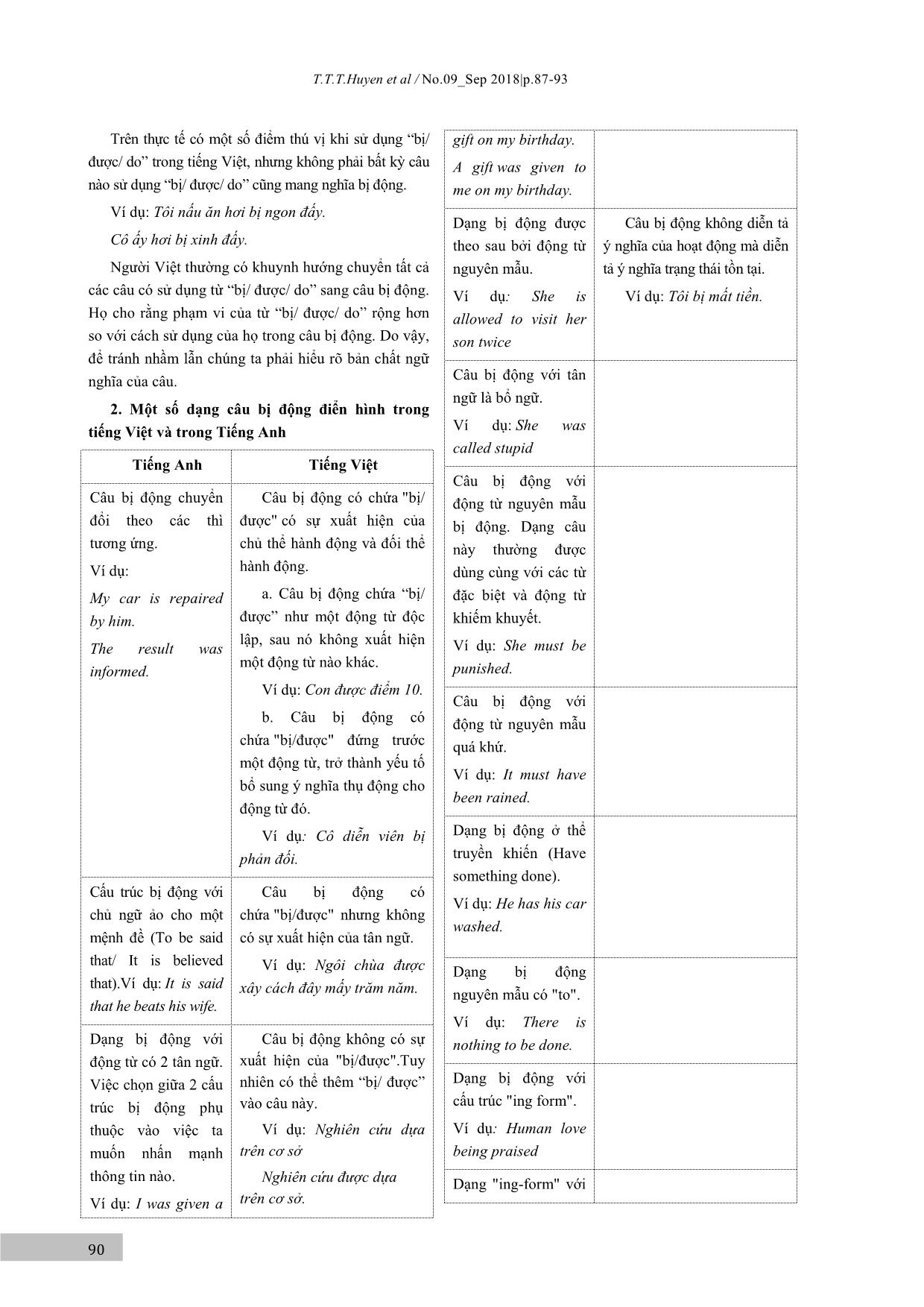 Cách sử dụng câu chủ động và câu bị động trong tiếng Anh trang 4