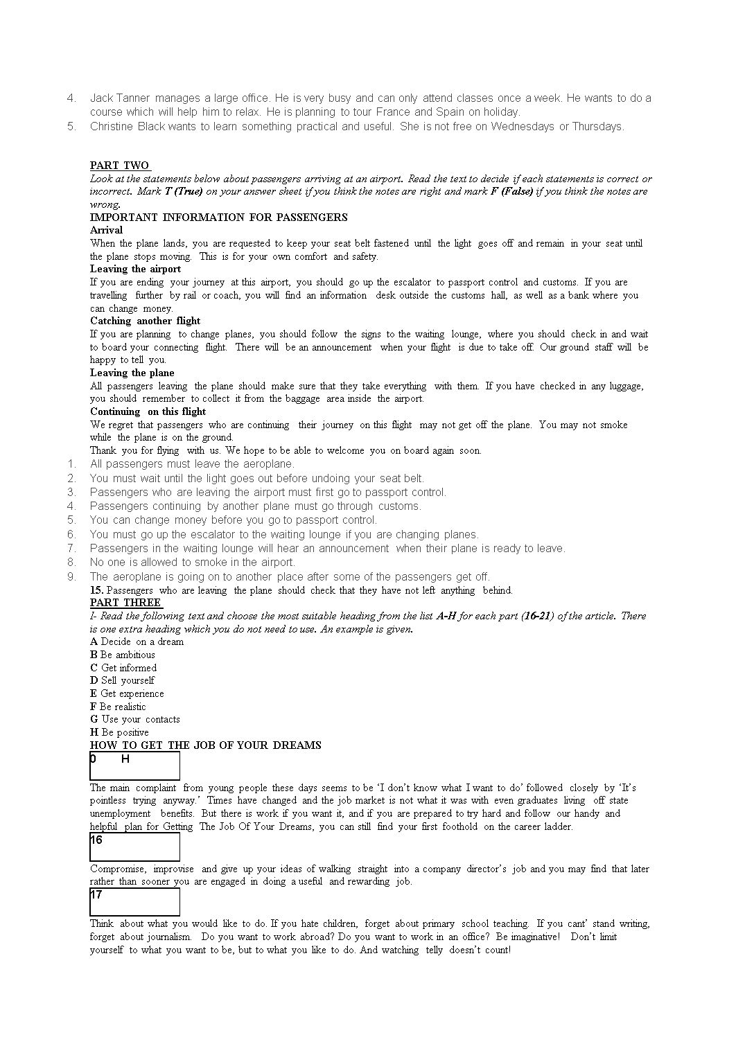 Đề thi tuyển dụng FPT – Tiếng anh B – Đề 1 trang 5