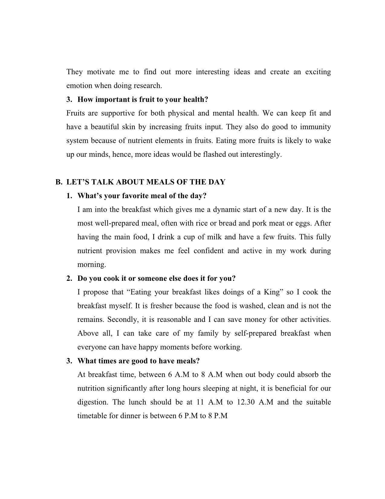 Tiếng Anh - Vstep speaking part 1 trang 3
