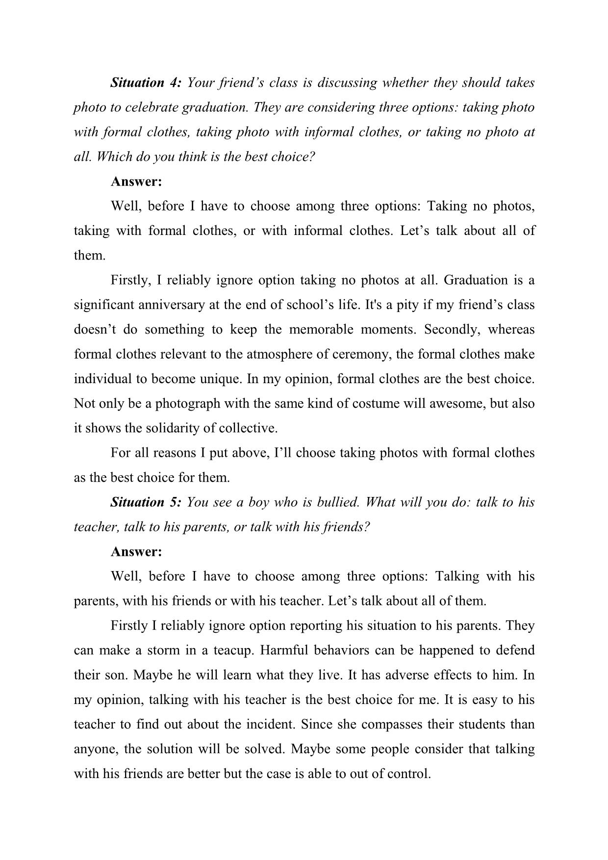 Vstep speaking part 2 sample answers trang 3
