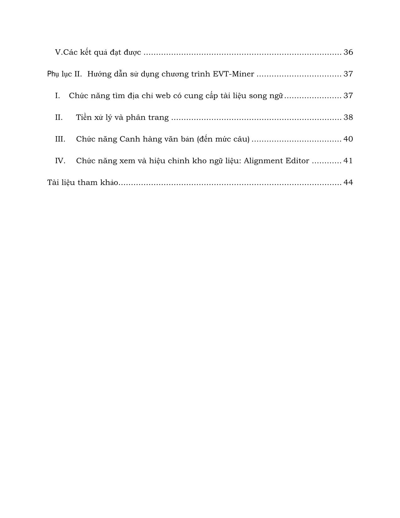Báo cáo kỹ thuật Xây dựng kho ngữ liệu song ngữ Anh - Việt trang 3