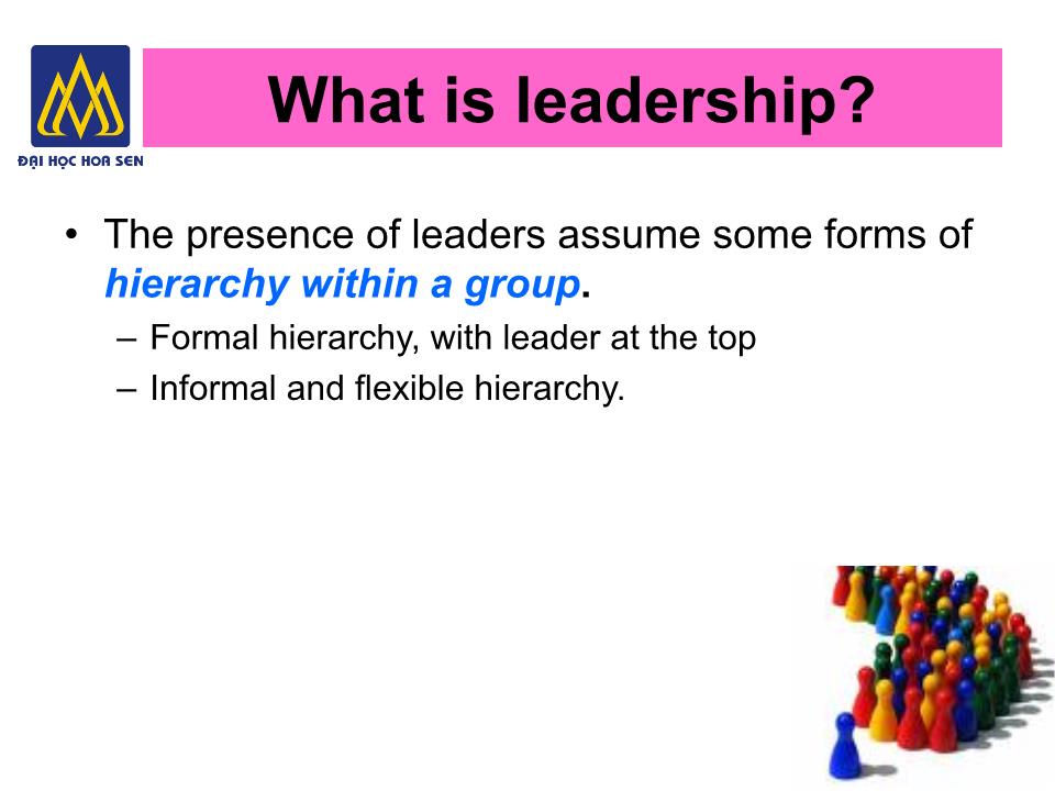 Bài giảng Nghệ thuật lãnh đạo - Chapter 1: Definition and Significance of Leadership trang 8