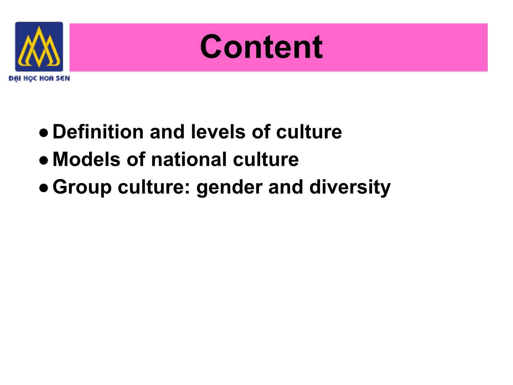 Bài giảng Nghệ thuật lãnh đạo - Chapter 6: The Global and Cultural Contexts trang 5