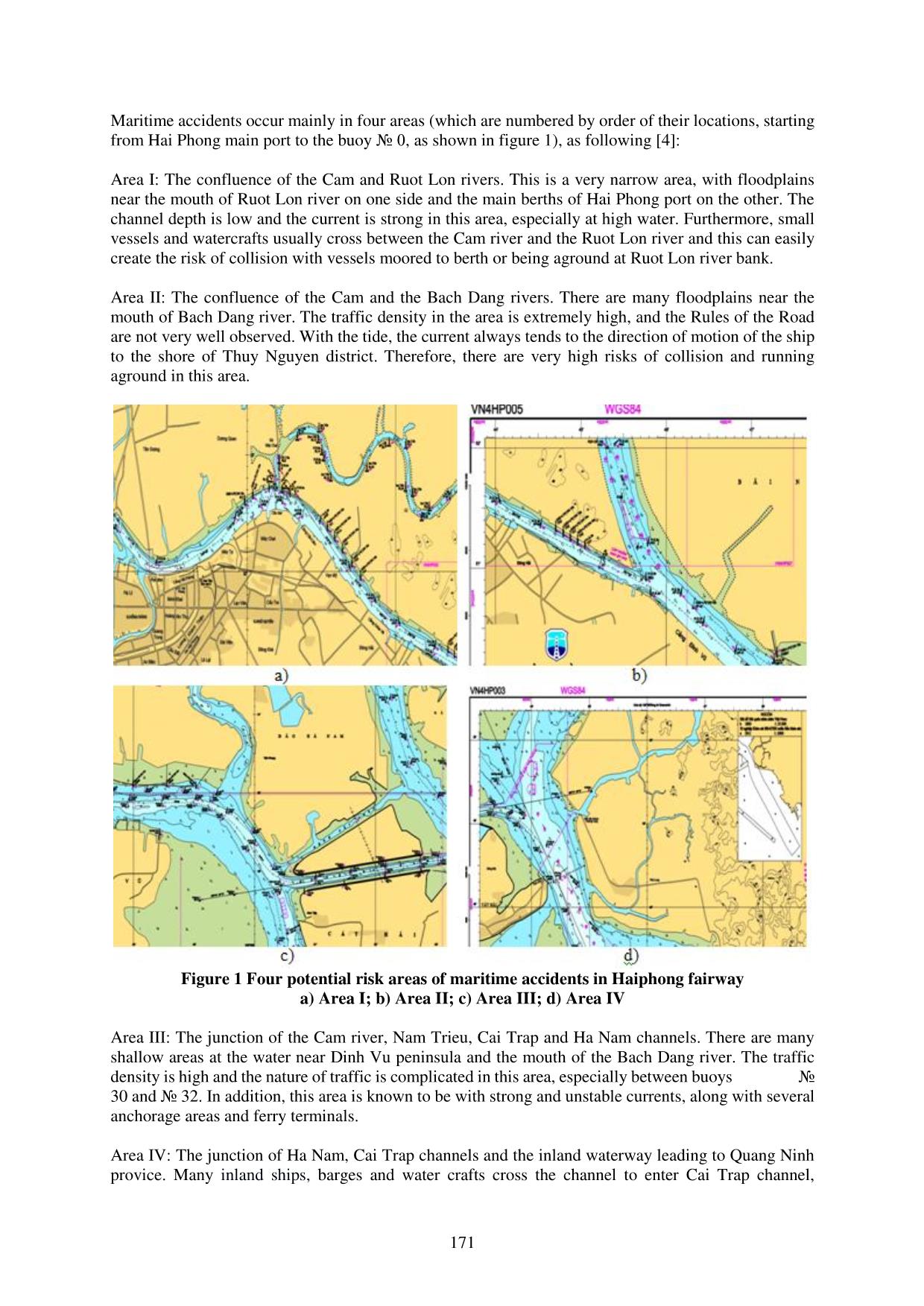 Calculation and simulation of the current effects on maritime safety in Haiphong fairway, Vietnam trang 2