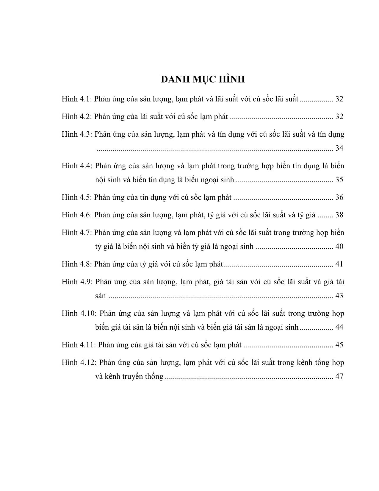 Luận văn Cơ chế truyền dẫn chính sách tiền tệ ở Việt Nam trang 8