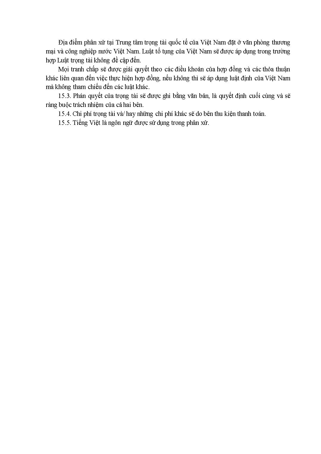 Mẫu hợp đồng ngoại thương trang 7