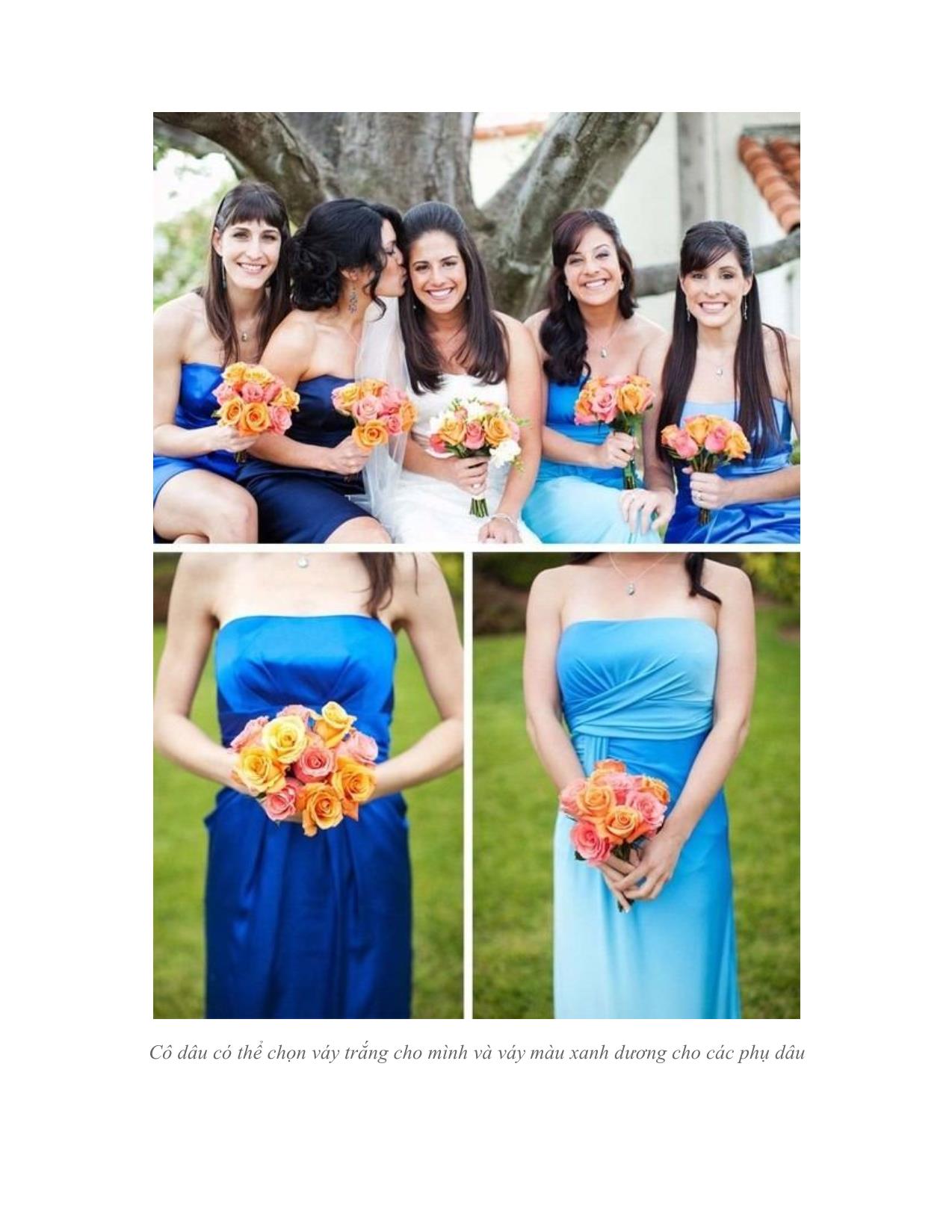 7 cách đem màu xanh dương vào tiệc cưới trang 8