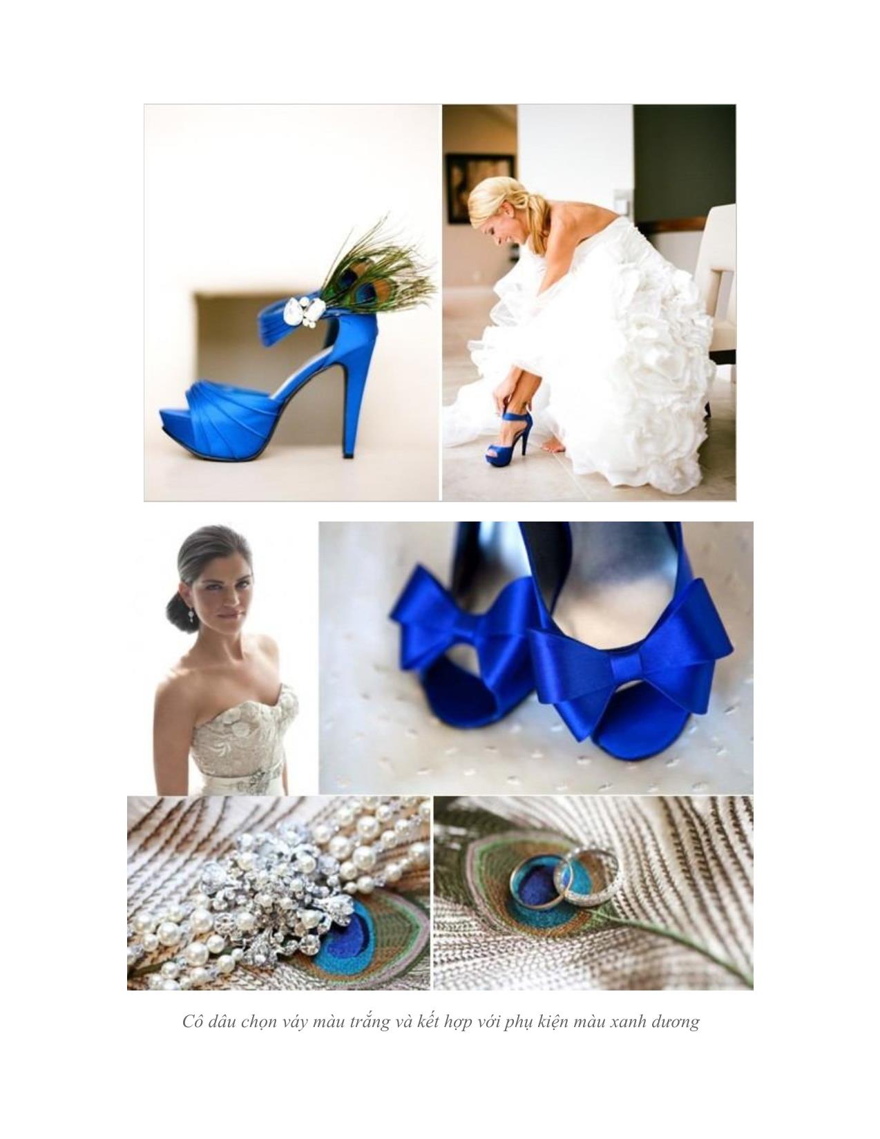 7 cách đem màu xanh dương vào tiệc cưới trang 9