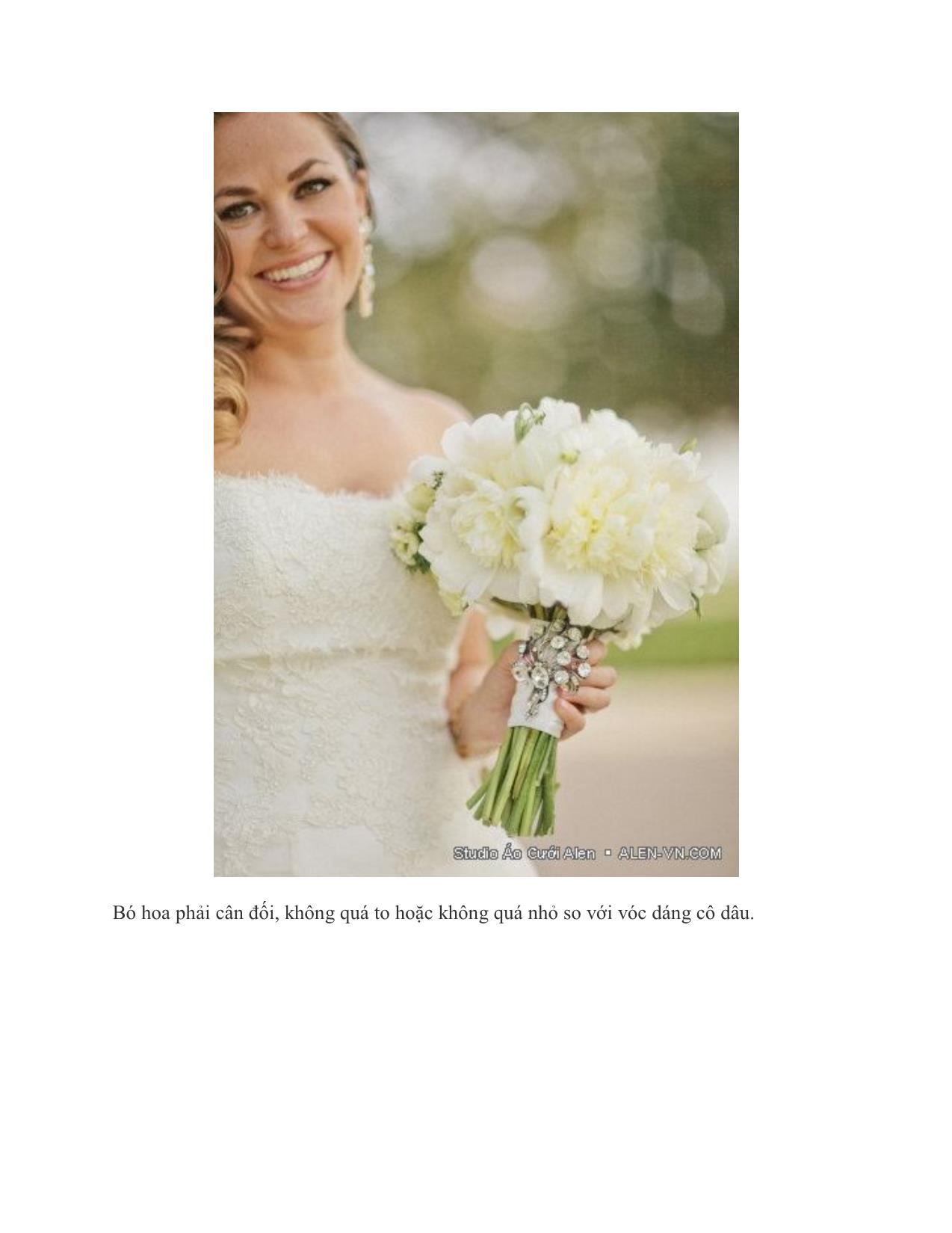 Chọn hoa cưới phù hợp vóc dáng cô dâu trang 8