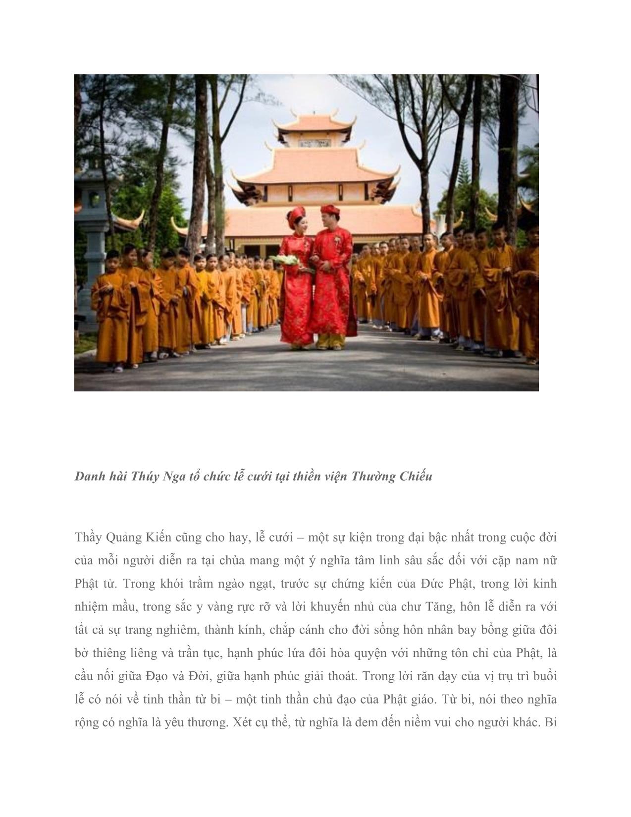 Lễ cưới tại chùa, nét đẹp trong văn hóa cưới hỏi trang 4