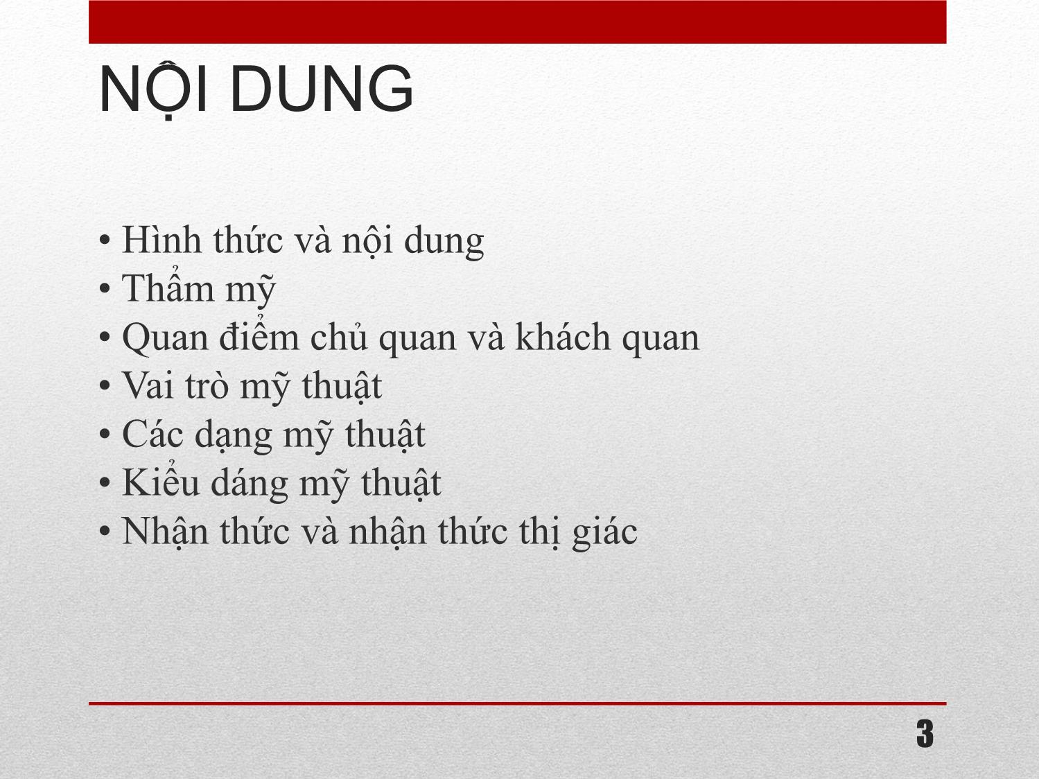 Mỹ thuật cơ bản - Giới thiệu và định nghĩa trang 3