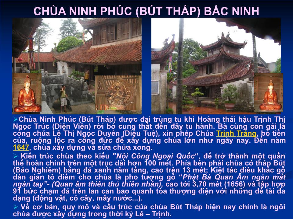 Một số công trình mỹ thuật kiến trúc dân gian thời lê - Trịnh ở Việt Nam và Hải phòng trang 8