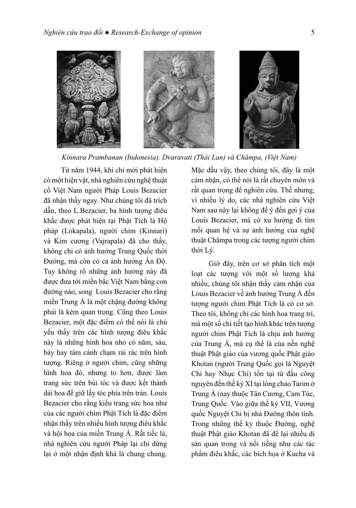 Phong cách tượng người chim chùa Phật Tích trang 5