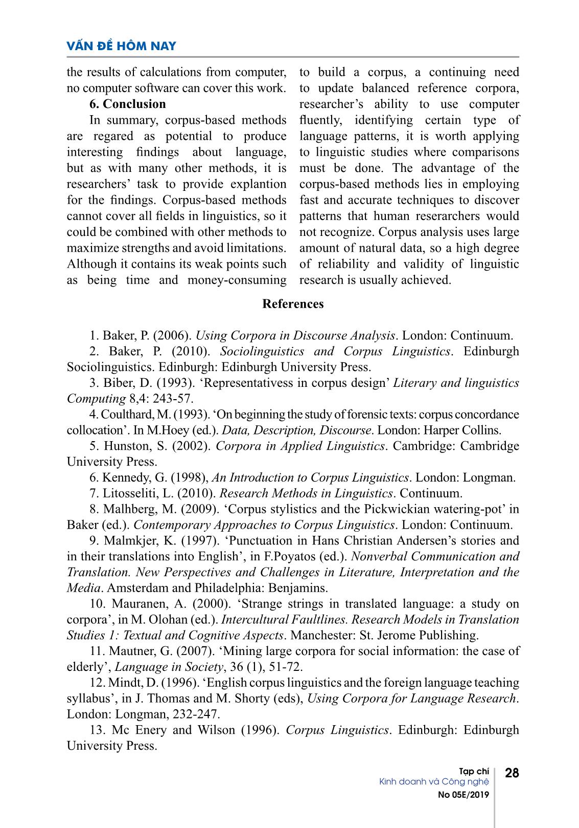 Corpus - Based methods in linguistic research trang 6