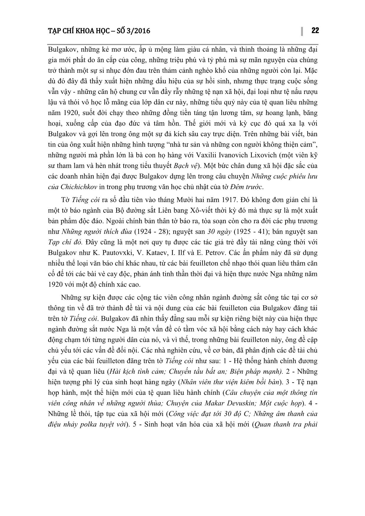 Nghệ thuật trào phúng trong văn xuôi bulgakov những năm 1920 qua “những cuộc phiêu lưu của chichikov” trang 4