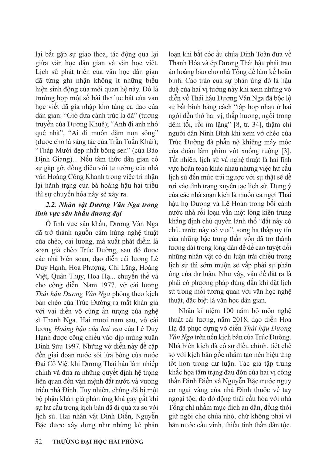 Nhân vật Dương Vân Na trong văn học nghệ thuật đương đại trang 5