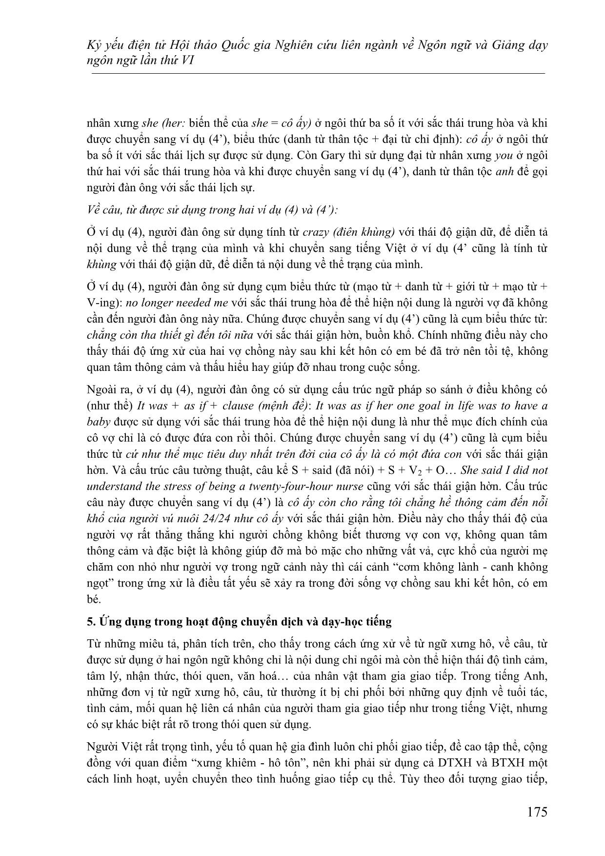 Những vấn đề về liên văn hóa ứng xử trong giao tiếp qua tác phẩm “the five love languages” (gary chapman) và “năm ngôn ngữ tình yêu trang 8