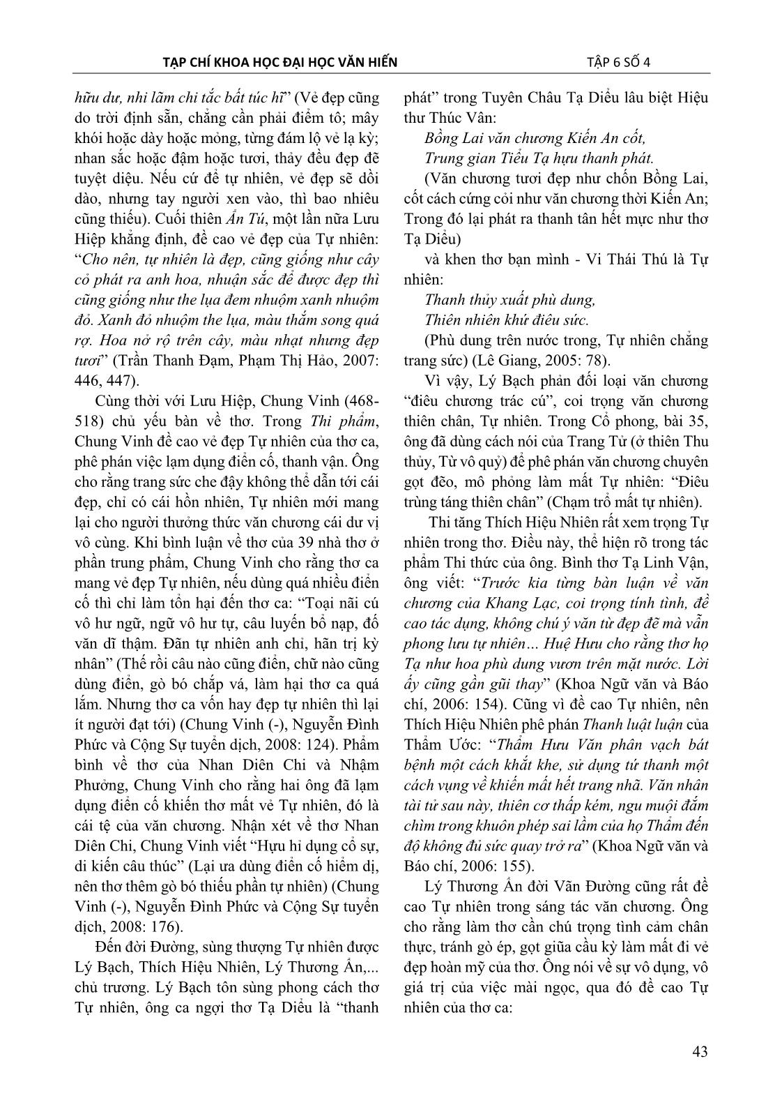Phạm trù tự nhiên trong lý luận, phê bình văn học cổ Trung quốc và Việt Nam trang 3