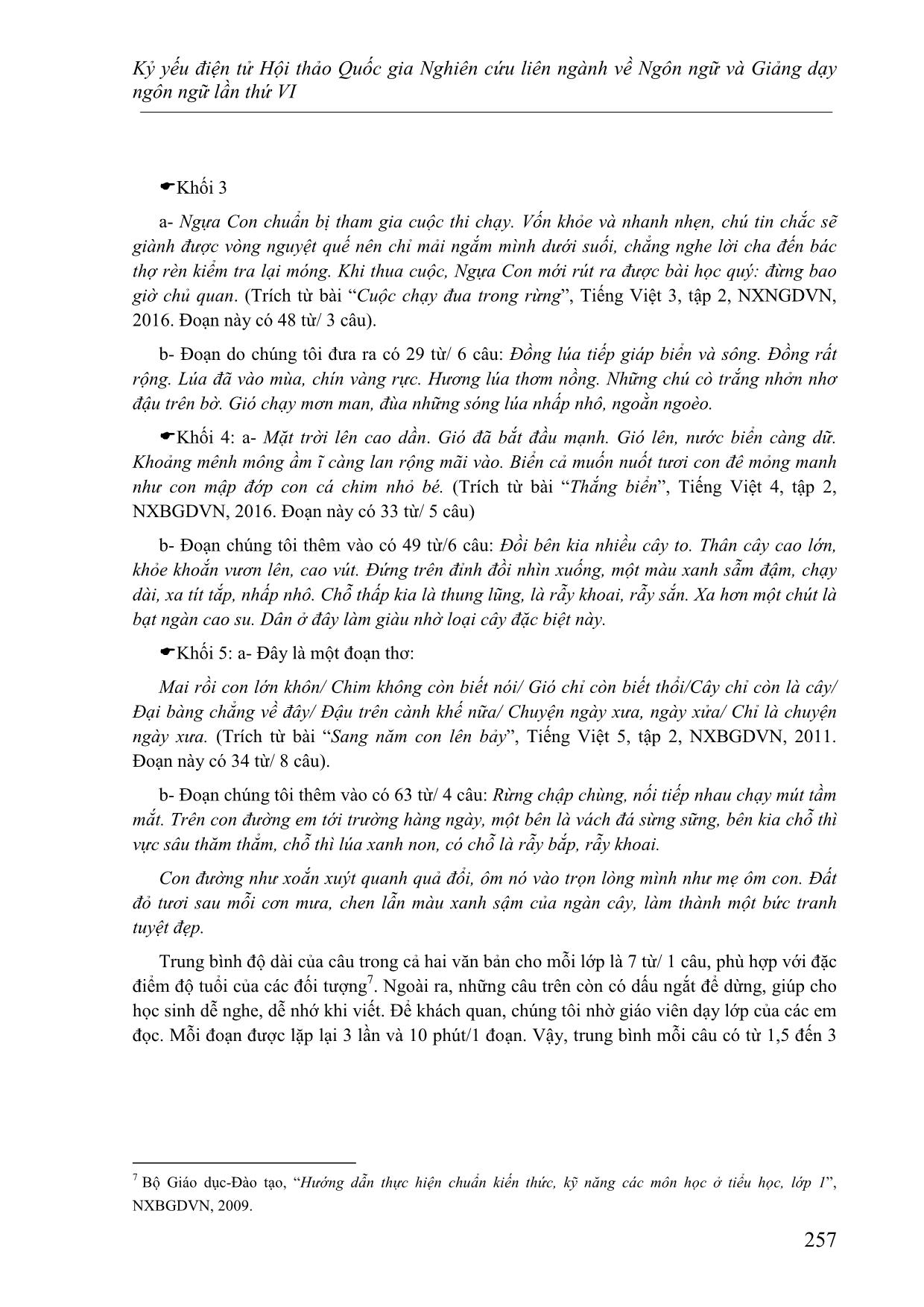 Thử áp dụng một phương pháp dạy tiếng việt cho học sinh dân tộc thiểu số (trường hợp dạy cho học sinh cấp tiểu học Stiêng và Khmer ở Bình Phước) trang 5