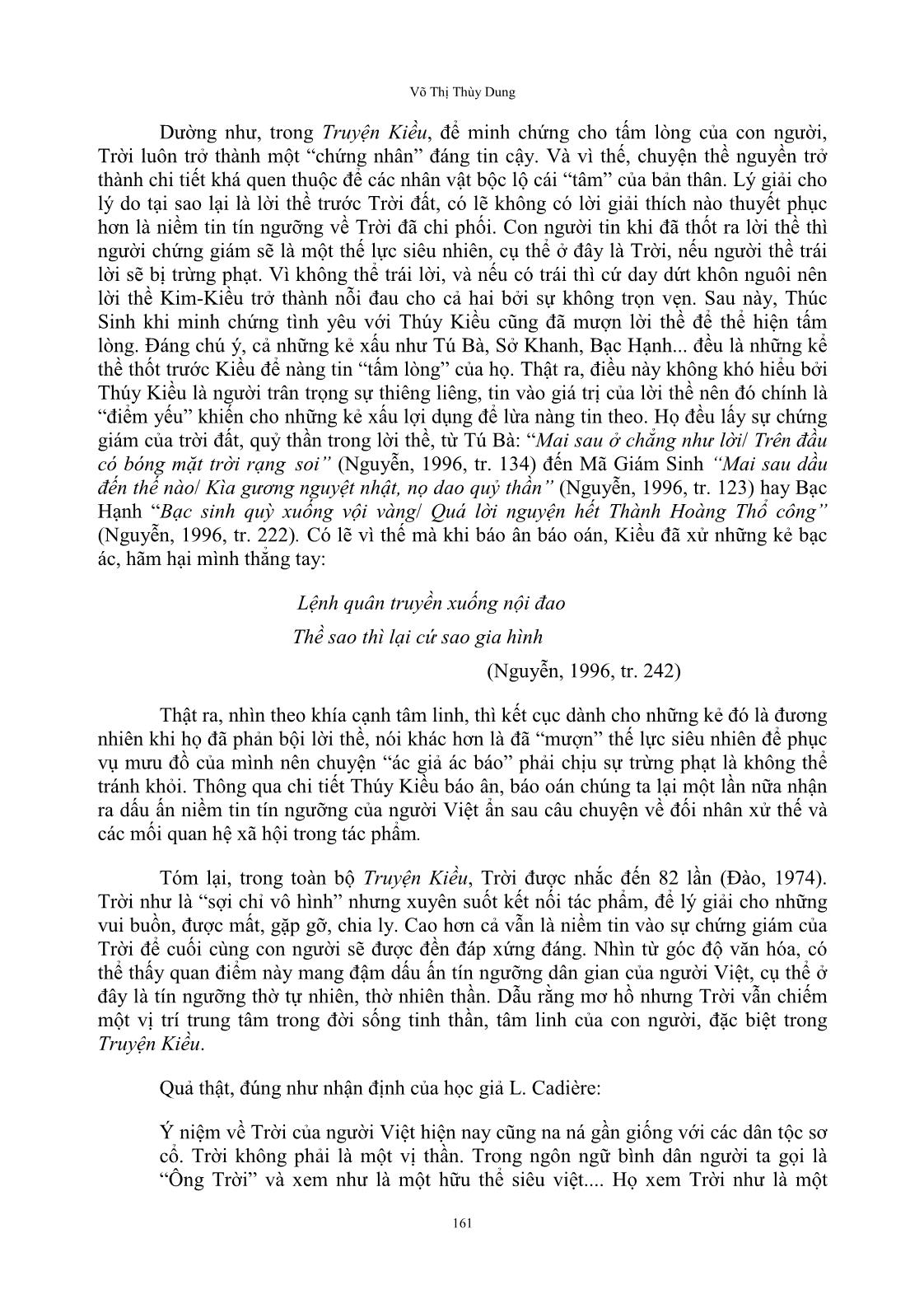 Tín ngưỡng dân gian trong truyện kiều và văn tế thập loại chúng sinh (văn chiêu hồn) của Nguyễn Du trang 7