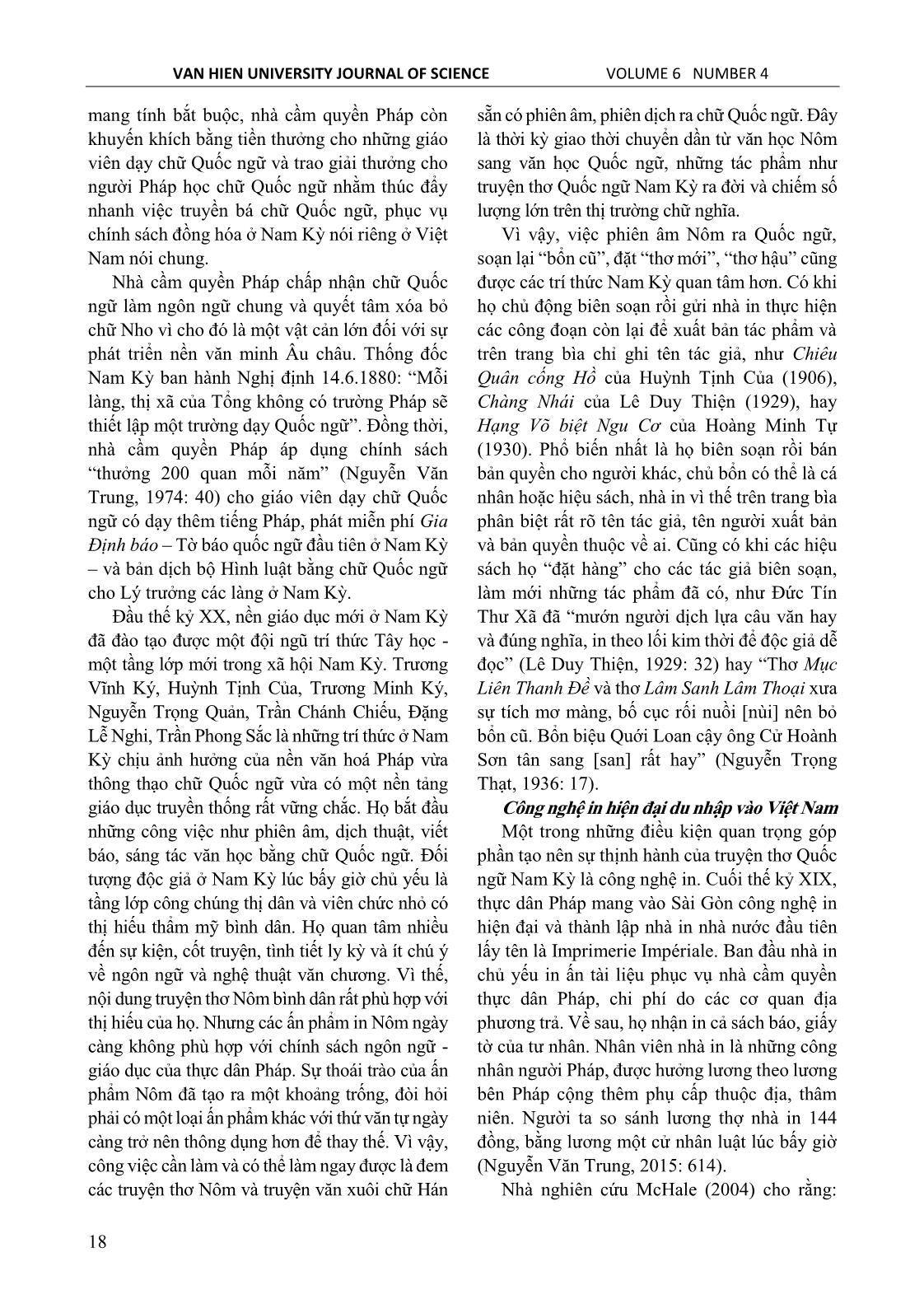 Truyện thơ Quốc ngữ Nam kỳ – Một loại hình văn chương bị lãng quên trang 2
