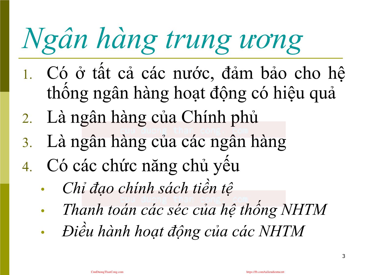 Hệ thống tài chính - Ngân hàng trung ương với quá trình cung ứng tiền tệ trang 3